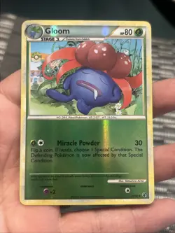Pokemon TCG Gloom 27/90 2010 Undaunted 2010 Reverse Holo Uncommon- NM/ LP - Image 1