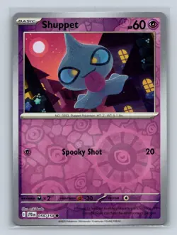 Shuppet Reverse Holo #059/159 SV09: Journey Together NM Pokemon TCG - Image 1