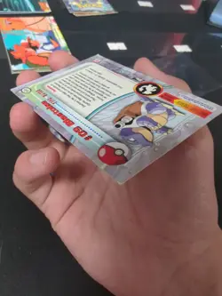 Pokemon TCG Blastoise #9 Black Logo 1999 Topps TV MP - Image 5