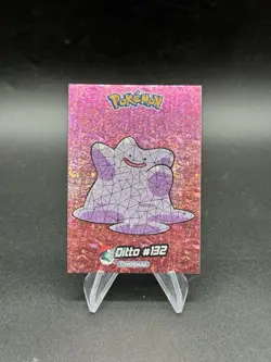 Pokemon Ditto Cracked Ice Holo 2024 Crystal Card Collection Peru US Seller - Image 1