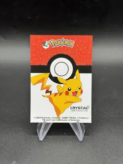 Pokemon Ditto Cracked Ice Holo 2024 Crystal Card Collection Peru US Seller - Image 2