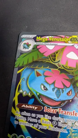 Pokemon Mega Venasaur EX SIR 177/132 Mega Evolutions Near Mint Prerelease - Image 3