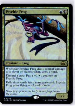 Psychic Frog Modern Horizons 3 Foil NM R 0199 - Image 1