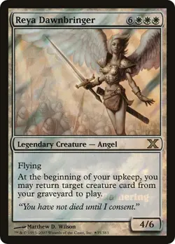 LP - Foil - Reya Dawnbringer - 35 - Game Day & Store Championship Promos - Image 1
