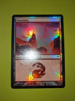 FOIL Mountain #300 x1 Champions of Kamigawa 1x Magic the Gathering MTG - Image 1