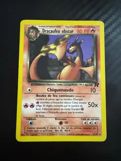 DRACAUFEU OBSCUR RARE - POKEMON 21/82 TEAM ROCKET EDITION 2 FR - Image 1