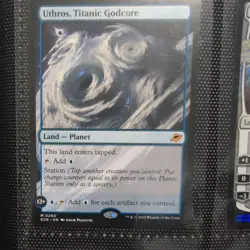 Uthros Titanic Godcore M Edge of Eternities 260 NM MTG - Image 1