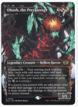 MTG March of the Machine • Obosh, the Preypiercer • NM Magic the Gathering - Image 1