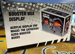 Ultra Pro Magic the Gathering Acrylic Booster Box Display Case!! - Image 1