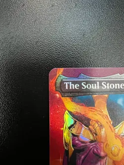 Magic the Gathering The Soul Stone 0243 Marvel's Spider-Man Borderless Foil NM!! - Image 2