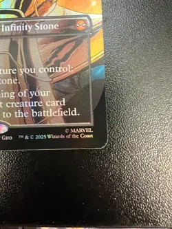 Magic the Gathering The Soul Stone 0243 Marvel's Spider-Man Borderless Foil NM!! - Image 4