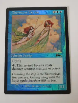 MTG - FOIL - Thornwind Faeries - Urza's Legacy - (ULG) - NM - Image 1