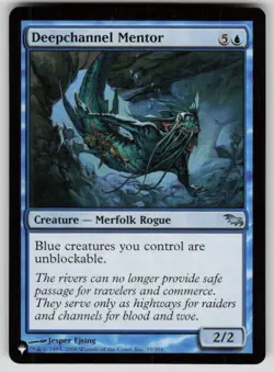 Deepchannel Mentor Uncommon The List Reprints 35/301 MTG Near Mint 2020 - Image 1