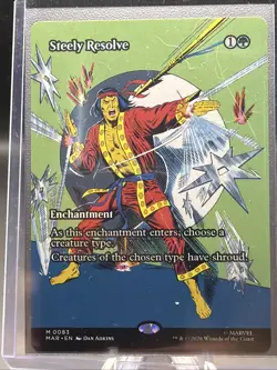 Steely Resolve (Borderless) Marvel Universe Eternal-Legal Regular 0083 - Image 2