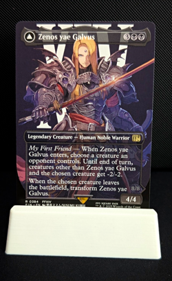 Zenos yae Galvus/Shinryu, Transcendent Rival (Borderless) Final Fantasy MTG NM - Image 1