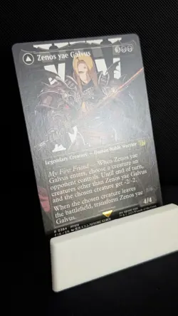 Zenos yae Galvus/Shinryu, Transcendent Rival (Borderless) Final Fantasy MTG NM - Image 2