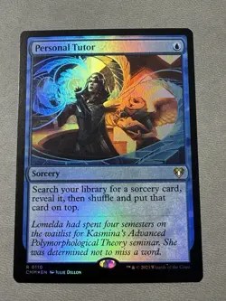 FOIL - MTG - Personal Tutor 110 - Commander Masters - R NM - Image 1