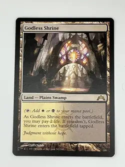1x MTG Godless Shrine - Gatecrash (GTC) #242 - Magic the Gathering NM MJ - Image 1