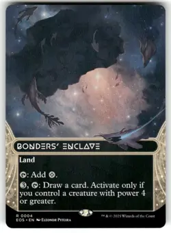 Bonders' Enclave (0004) (Borderless) 4 Edge of Eternities: Stellar Sights Magic: - Image 1