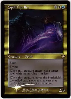 MTG Innistrad Remastered Spell Queller Retro Frame NM Foil (Rare) - Image 2
