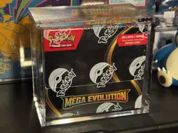 Pokemon Mega Evolution Enhanced Booster Box W/Sealed Bulbasaur Promo & Acrylic! - Image 1