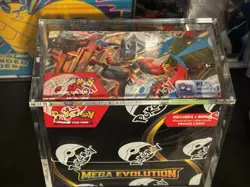 Pokemon Mega Evolution Enhanced Booster Box W/Sealed Bulbasaur Promo & Acrylic! - Image 3