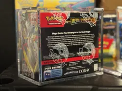 Pokemon Mega Evolution Enhanced Booster Box W/Sealed Bulbasaur Promo & Acrylic! - Image 5