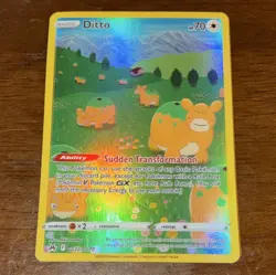 Ditto GG22/GG70 Holo Ultra Rare Full Art Crown Zenith Galarian Gallery EN - Image 1