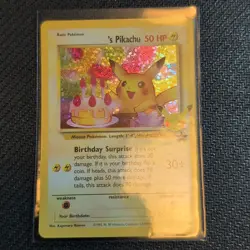 Pokemon Pikachu TCG Birthday Celebrations Classic Collection (NM) - Image 1