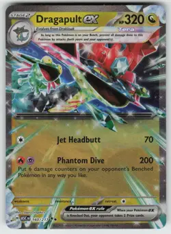 Dragapult ex 160/217 Double Rare Ascended Heroes Pokemon Holo Near Mint - Image 1