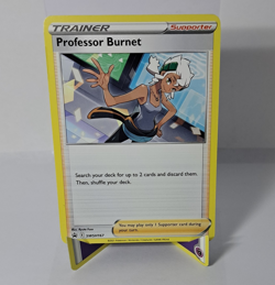 Professor Burnett SWSH167 Regular Black Star Promo Pokemon Card NM - Image 1