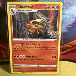 The Pokemon Company Pokemon Card Charizard 010/078 GO Holo Rare 170 HP - Image 1