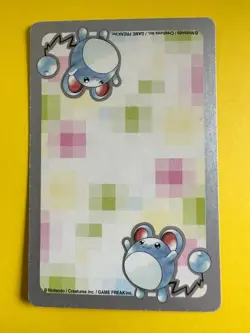 Totodile pokemon Playing Poker Card Silver Marill Nintendo Japanese - Image 5