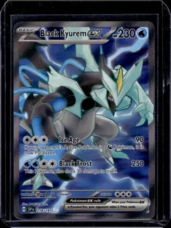 Black Kyurem ex 218/191 Ultra Rare Surging Sparks Pokemon Holo Near Mint - Image 1
