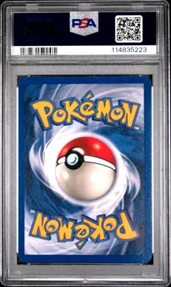 1999 POKEMON GAME SHADOWLESS #35 MAGIKARP PSA 8 - Image 2