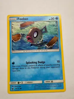 Feebas 26/111 Common Crimson Invasion Pokemon Near Mint - Image 1