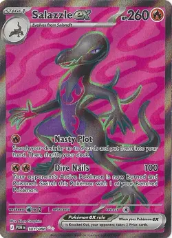 Salazzle ex 101/088 Ultra Rare Perfect Order Pokemon Holo NM/M - Image 1