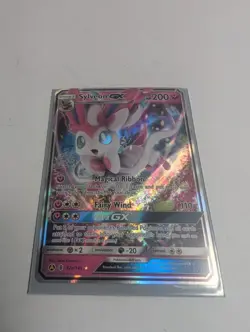 Sylveon GX 92a/145 Alternate Art Promo Pokemon Card Guardians Rising Ultra Rare - Image 1