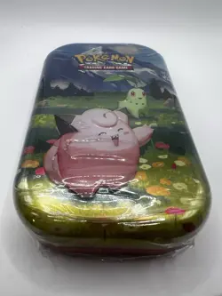 Pokemon TCG Ascended Heroes Mini Tin FACTORY SEALED Clefairy & Chikorita - Image 3