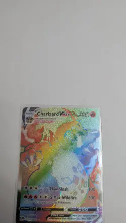 Charizard VMAX 074/073 Secret Rainbow Rare Pokemon Champion's Path Holo NM - Image 5