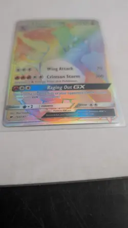 Pokemon TCG: Charizard GX 150/147 – Burning Shadows Secret Rare (Rainbow Rare) - Image 4