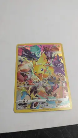 Pikachu 160/159 Secret Rare Crown Zenith Galarian Gallery Pokemon Card NM - Image 1
