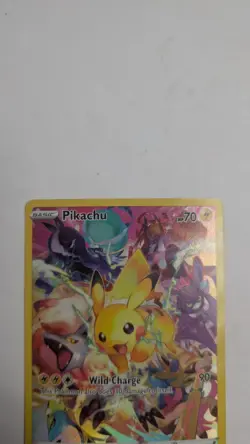 Pikachu 160/159 Secret Rare Crown Zenith Galarian Gallery Pokemon Card NM - Image 5
