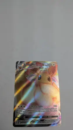 Pokemon Eevee VMAX Full Art Promo SWSH 087 Jumbo Card Size Companion NM - Image 5