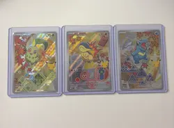 Pokemon First Partner Series 2 Johto Region Starters Set Of 3 - Image 1