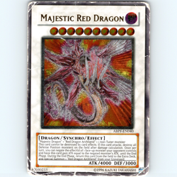 Yugioh Majestic Red Dragon ABPF-EN040 Unlimited Ultimate Rare Holo - HP 💎 - Image 1