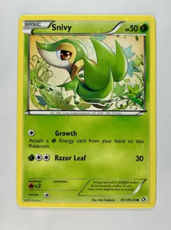 Snivy 2013 Pokemon Legendary Treasures Radiant Collection #RC1/RC25 * LP - Image 1