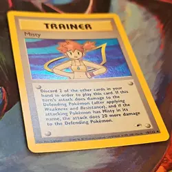 Wizards of the Coast Misty 18/132 Gym Heroes Holo Rare Unlimited Eng 2000 - Image 2