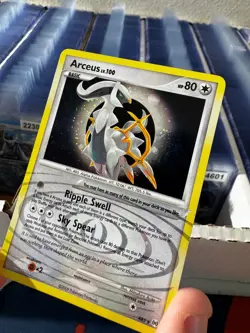 Arceus AR5 Holo Rare Arceus Pokemon Card - Image 3