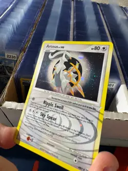 Arceus AR5 Holo Rare Arceus Pokemon Card - Image 5
